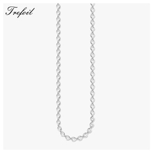 4MM Wide Anchor Chain Neck,2018 New Fashion Jewelry Trendy Accessories 925 Sterling Silver Chains Ketting Gift For Women Men 2024 - buy cheap