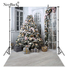 NeoBack Vinyl Newborn Baby Christmas Home Party Photographic Background Children Kids Holiday Scene Studio Photo Backdrops 2024 - buy cheap