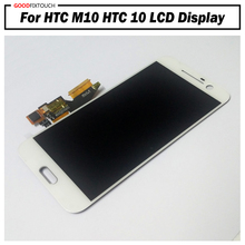 For HTC M10 HTC 10 LCD Display LCD Display With Touch Screen Digitizer Assembly Replacement / back cover for htc one M10 LCD 2024 - buy cheap
