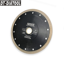 DT-DIATOOL 1piece Dia 7inch/175mm Premium Sintered Diamond superthin Cutting Disc X Mesh Turbo Reinforced Core Ring Saw Blades 2024 - buy cheap
