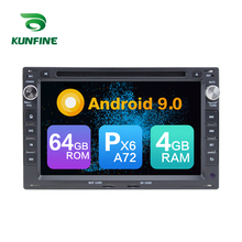 Radio con GPS para coche, reproductor Multimedia con Android 9,0 Core PX6 A72, Ram 4G Rom 64G, DVD, estéreo, para VW Jetta 1999-20050 2024 - compra barato