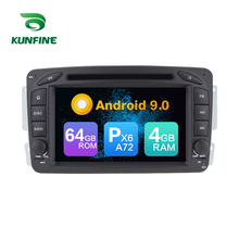 Android 9,0 Core PX6 A72 Ram 4G Rom 64G Автомобильный DVD gps мультимедийный плеер стерео для Benz Vito W639 2004-2006 радио головное устройство 2024 - купить недорого