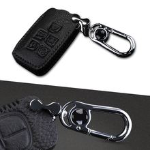 Car Key Cover Case For Land Rover RANGE ROVER Evoque Freelamder 2 Discover 4 Genuine Leather 5 Buttons Smart Key Shell keychain 2024 - buy cheap