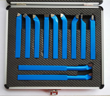 11PCS Metal Carbide CNC Lathe Tools Mayitr Carbide Brazed Tipped Cutter Tool Bit Cutting Set Kits Welding Turning Tool Holder 2024 - buy cheap