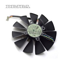 95MM 4PIN 5PIN Everflow T129215SU DC 12V 0.5AMP Graphics Card Fan Replacement For ASUS GTX780 780TI R9280 290 280X 290X Cooler 2024 - buy cheap