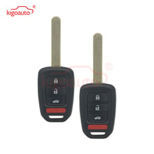 Kigoauto 2pcs Remote key shell for Honda Accord CRV Civic 2014 4 button MLBHLIK6 1T HON66 2024 - buy cheap