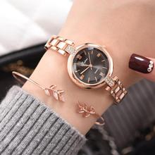 Lvpai роскошные женские часы-браслет из сплава классические модные кварцевые часы подарок Relogio Feminino 2024 - купить недорого