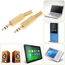 2Pcs Stereo 3.5mm 1/8in Headphone Earphone DIY Male Audio Jack Plug Solder Connectors for Computers Laptops Tablets MP3 Hot Sale 2024 - buy cheap