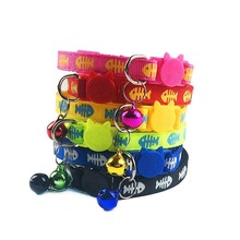 Yorkies Accessories Yaka Pet Products For Dog Charms Collar Isabelino Gato Collier Pour Chat Cat Collar With Bell Kitten Puppy 2024 - buy cheap