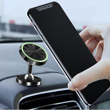 Магнитный Универсальный Автомобильный держатель для телефона, подставка на приборную панель, крепление для iPhone 6 7 8 xiaomi Samsung, магнитная поддержка смартфона 2024 - купить недорого