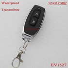 RF Controle Remoto Transmissor 315/433 mhz 1527 IC Chip de Grau Superior Metal Upscale AB Bloquear Desbloquear Remoto TX grande Botão Preto botão 2 2026 - compre barato RF Controle Remoto Transmissor 315/433 mhz 1527 IC Chip de Grau Superior Metal Upscale AB Bloquear Desbloquear Remoto TX grande Botão Preto botão 2 2026 - compre barato