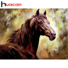 Huacan 5D DIY Diamond Embroidery Horse Full Square Diamond Painting Cross Stitch Resin Animal Rhinestone Mosaic Home Decor Gift 2024 - buy cheap