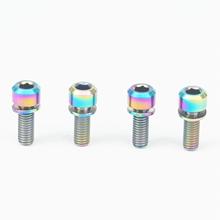 LOT 4 M5 x 14mm Colorful TC4 GR5 Titanium Alloy Allen Hex Screw Column Cap Head Bolts For Bicycle 2024 - buy cheap