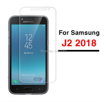 Frente de vidrio templado para Samsung Galaxy J2 2018 Protector de pantalla de vidrio película protectora 9 h 2.5d pantalla protección guardia 2024 - compra barato