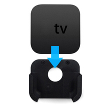 Настенный кронштейн Подставка держатель чехол для Apple TV 4 4-го поколения медиаплеер ТВ приставка 2024 - купить недорого