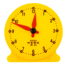 Crianças do bebê ferramenta de ensino relógio modelo de aprendizagem para dizer o tempo brinquedos educativos relógio material escolar 2024 - compre barato