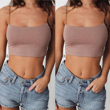 Fashion Summer Women Casual Tank Tops Vest Blouse Sleeveless Crop Tops Shirt Sleeveless Short Sexy Solid 2024 - buy cheap