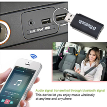 USB Bluetooth Aux Wireless Portable Mini Car Kit Bluetooth Music mp3 Audio Receiver Adapter 3.5mm Stereo 2024 - buy cheap
