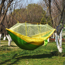 DIY Portable Camping Mosquito Net Nylon Hammock Outdoor Hanging Bed Sleeping Swing 2024 - buy cheap