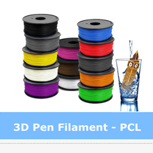 Bolígrafo 3D Multicolor de 1,75mm, filamento de plástico PCL, usado exclusivo para bolígrafo 3D de baja temperatura, 1KG 2024 - compra barato