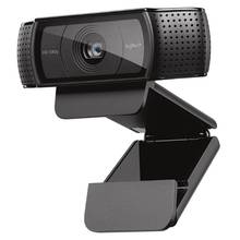 Logitech C920 Full HD 1080P запись видео с автоматической фокусировкой веб-камера с микрофоном запись Реалистичная HD 1080P 60fps видео 2024 - купить недорого