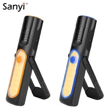 4 Modes COB LED Work Flashlight Magnetic Inspection Light Hook Hanging Camping Tent Lamp USB Charging Power Bank For Outdoor Use 2024 - buy cheap