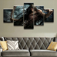 Canvas Wall Art Pictures Framework 5 Pieces Dark Grim Reaper Room Decoration Painting HD Prints Modular Poster Home Decorative 2024 - buy cheap