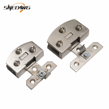 2pcs Zinc Alloy Glass Hinge Fit 5-8mm Thickness Display Cabinet Glass Hinge Clip Wall to Glass Type Showcase Glass Hinge 2024 - buy cheap