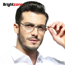 Gafas de lectura para hombre y mujer, lentes de cristal con montura de Metal, antifatiga, antiarañazos, + 1,0, 1,5, 2,0, 2,5, 3,0, 3,5, 4,0 2024 - compra barato