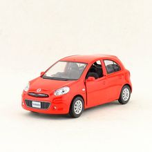 Free Shipping/RMZ City Toy/Diecast Model/1:28 Scale/Nissan March Micra/Pull Back Car/Educational Collection/Gift/Children 2024 - buy cheap