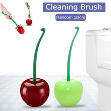 Innovative Cherry Shaped Toilet Cleaning Brush Bathroom Accessories Brush Head Random Color Delivery Toilet Brush 2024 - buy cheap