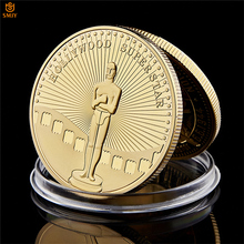 Colecionável de moedas lembrança token moeda estrela filme celebridade dourado 2024 - compre barato