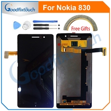 ЖК-экран для Nokia Lumia 830 N830 ЖК-дисплей с кодирующий преобразователь сенсорного экрана в сборе для Nokia 830 запасные части 2024 - купить недорого