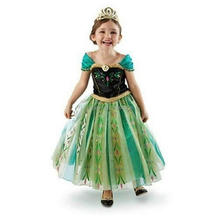 Fantasia princesa verde anna, vestido fantasia cosplay halloween cosplay natal purim 2024 - compre barato