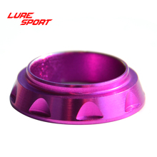 LURESPORT-anillo embellecedor de carrete FUJI DPS, pieza de asiento, anillo de aluminio, caña de pescar, Componente de construcción, varilla de reparación, accesorio DIY, 8 Uds. 2024 - compra barato