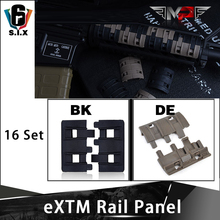 Paneles tácticos para Airsoft EXTM Rail, cubierta protectora de barandilla Picatinny, accesorio de caza, 32 piezas 2024 - compra barato