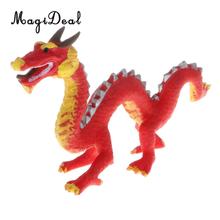 Boneco realista de animais selvagens, natureza, brinquedos educativos, decoração para casa, dragão vermelho 2024 - compre barato