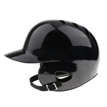 Mounchain unisex geral capacete de beisebol respirável orelhas duplas proteção esportes beisebol capacete cabeça guarda 55-60 cm cabeça preto 2024 - compre barato