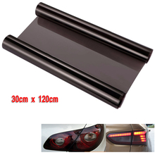 30 x 120CM Self Adhesive Headlights Tail Lights Fog Lights Tint Vinyl Film (Light Black) Car Styling 2024 - buy cheap