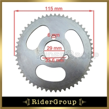 29mm 55 Tooth 25H Rear Chain Sprocket For 47cc 49cc 2 Stroke Engine Chinese Goped Scooter Mini ATV Quad 4 Wheeler Pocket Bike 2024 - buy cheap