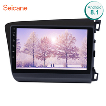 Seicane 2din Android 8.1 9 Inch Car Auto Radio For 2012 HONDA CIVIC Right Hand Driving GPS Navigation with WIFI Bluetooth USB 2024 - buy cheap