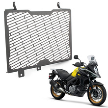 Protector de rejilla de radiador para motocicleta SUZUKI Vstrom, piezas de acero, 650XT, 2017, 2018 2024 - compra barato
