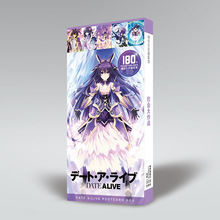 Anime DATE A LIVE Tokisaki Kurumi Yoshino Fanart postal tarjetas postales pegatina Artbook folleto regalo Cosplay accesorios juego de libros nuevo 2024 - compra barato