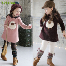 Winter Warm Baby Girls Coats Warm Plus Velvet Thicken Girls Winter Outerwear Princess Hooded Children Coat Kids Clothing 2024 - buy cheap