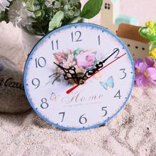 Vintage Wooden Wall Clock Large Shabby Chic Rustic Kitchen Home Antique Wall Clocks Home Decoration Watch Wall Gift 2024 - buy cheap