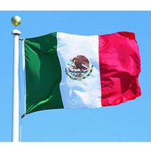 150*90cm poliéster méxico bandeira país mexicano interior ao ar livre banner pennant decoração para casa ferramenta poliéster banner transporte da gota 2024 - compre barato