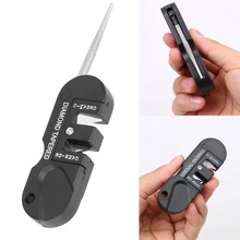 Portable Foldable Sharpener Pocket Keychain Multifunction Knife Sharpening Tool Outdoor Survival Hunting Mandatory 2024 - buy cheap