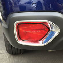 For Subaru Outback 2015-2019 ABS Car Exterior Refit Accessory Chrome Tail Fog Lamp Rear Foglight Sticker Bumper Garnish Strip 2024 - buy cheap