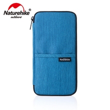 Naturehike Passport Bag Multi Function Outdoor Travel Wallet  For Cash Cards Travel Hiking Sports 3 Colors 2024 - buy cheap