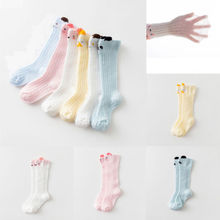 1-3Years Baby Toddler Girls Knee High Socks Tights Leg Cotton Warmer Stockings 2024 - buy cheap